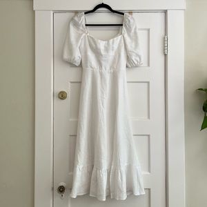 Reformation Belgium Linen Dress